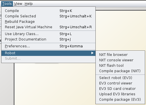 Tools provided by Jabotics