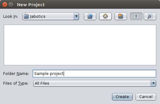 New project