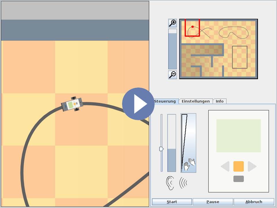 Simulation "Folge mir!"